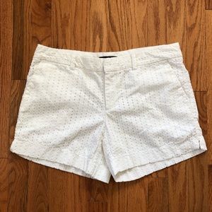 Banana Republic eyelet shorts size 8